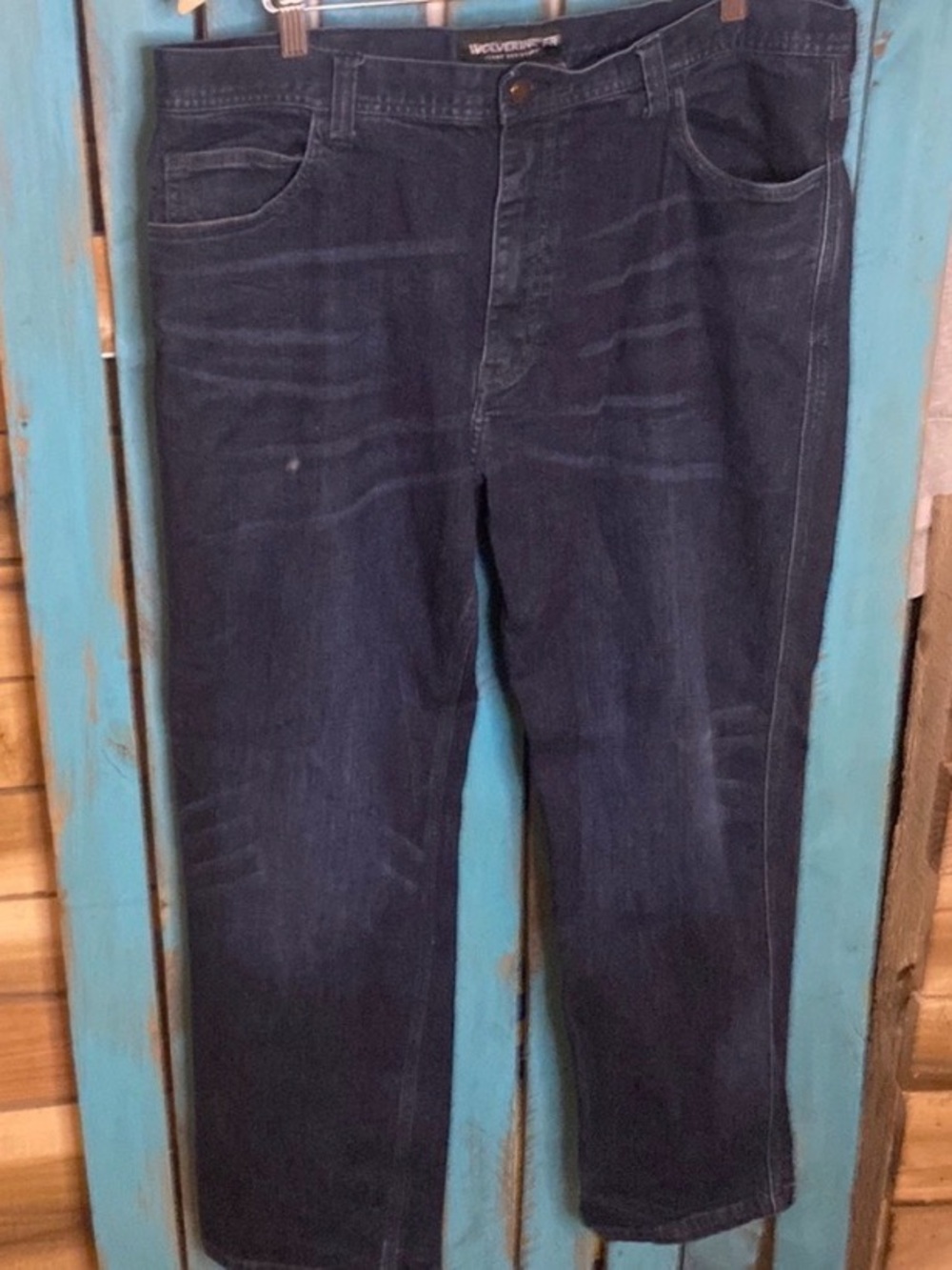 Wolverine Cat 2 Flame Resistant jeans size 38x30 dark wash